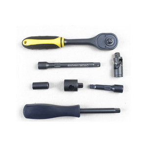 Ratchet Screwdriver 1/4 In Socket Chrome Vanadium Steel Magnetic Auto Repair Tool - Product Image 2