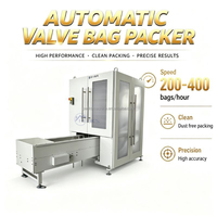Machine de pesage et d'ensachage automatique de poudre sans poussière 25kg 50kg avec valve interne et contrôle PLC