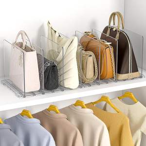 Handbag Organizer ADFLTFC Acrylic Clear Purse Storage Organizer