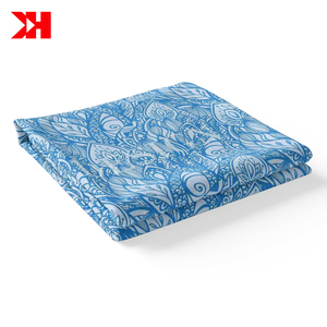 Kahn cotton hữu cơ tự do London Tana vải cỏ in cho váy của cô gái - Product Image 3