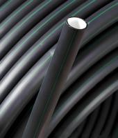 Tuyau d'irrigation flexible haute pression en HDPE PE 40/33 noir silicone