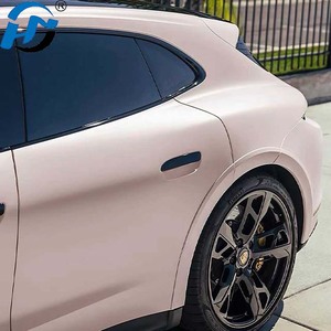 Pellicola Adesiva Super Opaca Rosa Bacca Effetto Litchi Impermeabile per <span class=keywords><strong>Auto</strong></span>, Adesivi in Vinile per Tuning <span class=keywords><strong>Auto</strong></span> e Moto - Product Image 5