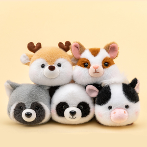 Carino cervo di 16 centimetri piccolo procione <span class=keywords><strong>Panda</strong></span> miele tasso di vitello peluche animale bambola soffice e morbido e confortevole peluche - Product Image 2