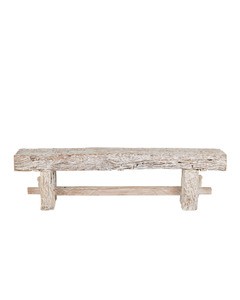 Banco de Comedor de Madera Maciza de Grado Comercial, Diseño Rústico, Muebles de Asientos Interiores para Hoteles, Cafés, Restaurantes y Áreas de Espera - Product Image 3