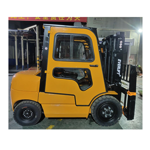 Montacargas Diésel EVERLIFT de 2.5t-3.5t con Calefacción en la Cabina, Mástil de una Etapa, Serie <span class=keywords><strong>FG25T</strong></span> FG30T FG35T, Neumáticos Neumáticos 4WD - Product Image 3