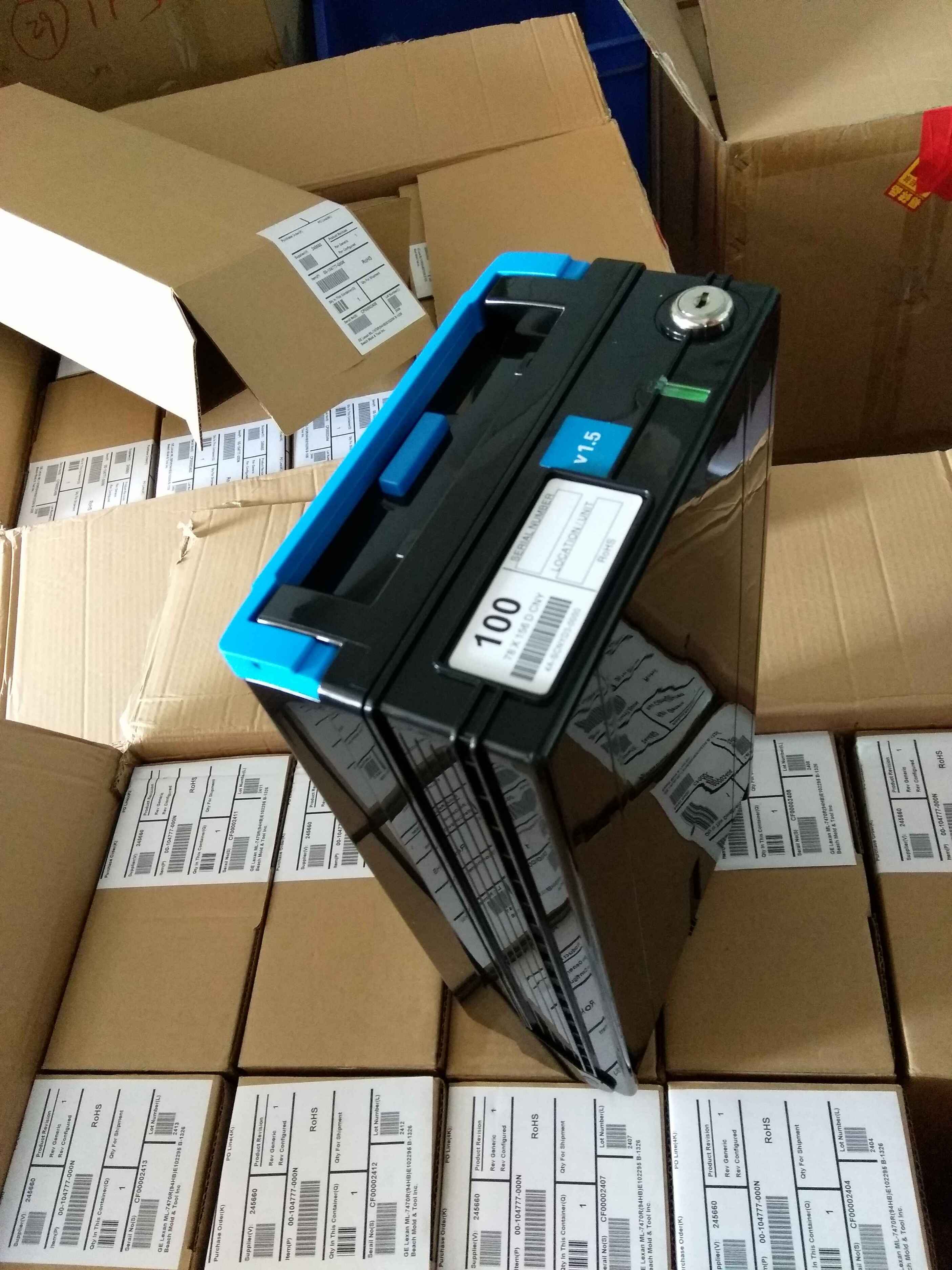 Diebold ATM Spare Parts - Cash Cassette 1.5 Box 00104777000N