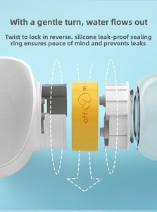 Bouteille d'eau portable <span class=keywords><strong>pour</strong></span> <span class=keywords><strong>chien</strong></span>, en PP, <span class=keywords><strong>pour</strong></span> extérieur, avec motifs ours/pingouin/grands yeux – Distributeur d'eau et de nourriture <span class=keywords><strong>pour</strong></span> animaux de compagnie - Product Image 5
