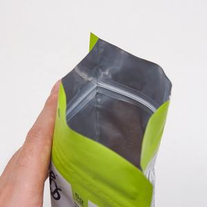 말린 바나나 포장 스탠드 업 지퍼 파우치 백 열 씰 호일 백 사용자 정의 로고가있는 지퍼 잠금 비닐 백 - Product Image 5