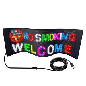 32*96 RGBフレキシブル<span class=keywords><strong>LED</strong></span>ディスプレイ点滅スクロールメッセージ広告<span class=keywords><strong>LED</strong></span>スクリーンワイヤレスAPP電話プログラム可能な<span class=keywords><strong>LED</strong></span>ビルボード - Product Image 6