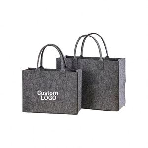 Sac fourre-tout en feutre personnalisé avec logo Ys5697 en gros - Product Image 1