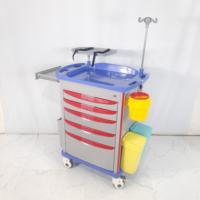Carrito de Emergencia para Hospital de Alta Calidad en ABS