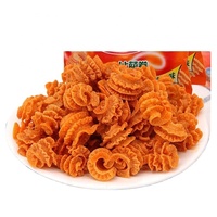 Facile à utiliser du maïs Frit clairons collations faisant la machine Frite torsion pâte d'extrudeuse de casse-croûte avec La Certification D'OIN