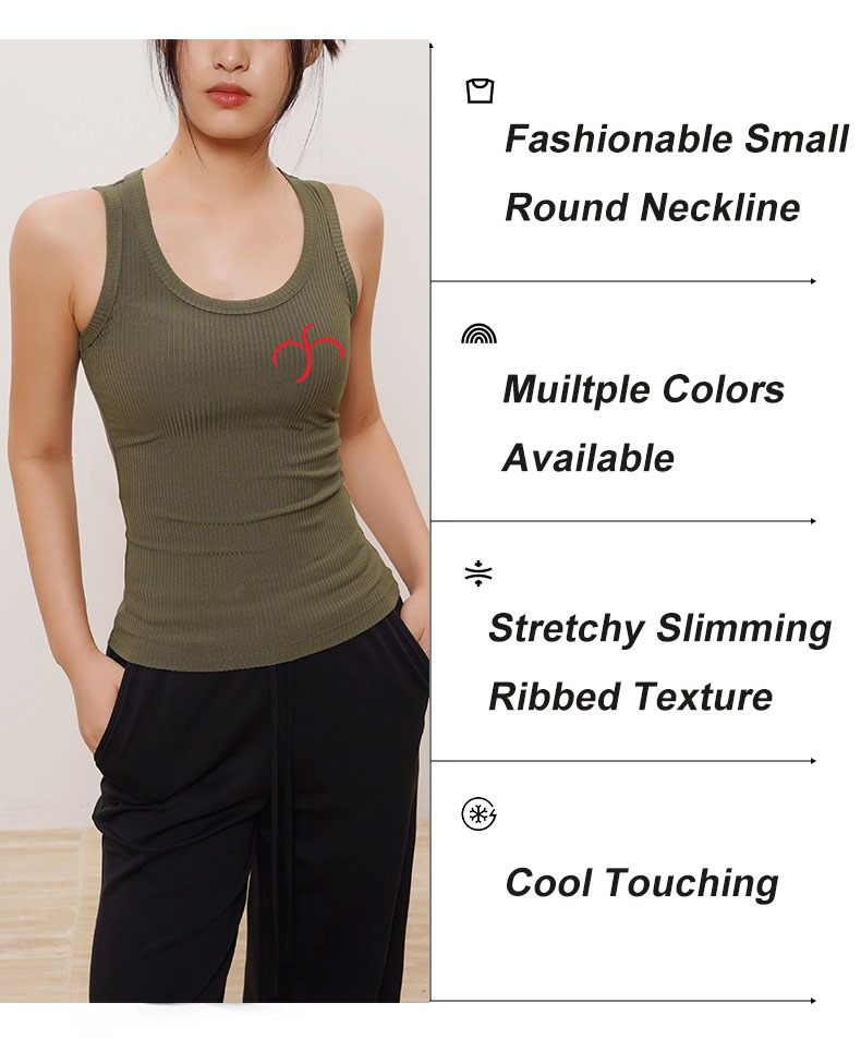 Women's Sling Spaghetti Strap Sleeveless Top Summer Outerwear & Inner Layer Knitted Stretch Tank Top Sports Yoga Cami for Women