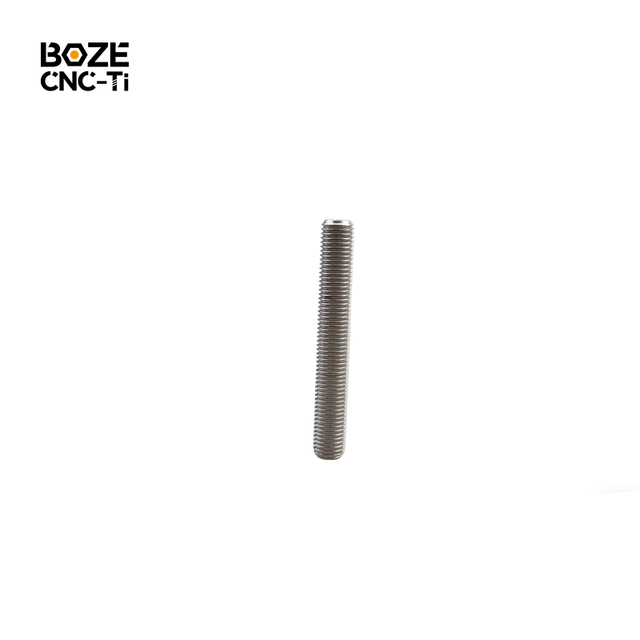 DIN975 DIN976 Titanium Alloy Threaded Studs, Full Thread Rod Bar Direct Factory Supply High Strength Fasteners