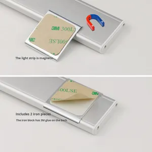 USB ricaricabile moderna armadio da cucina a <span class=keywords><strong>LED</strong></span> luce notturna portatile striscia di luce portatile - Product Image 2