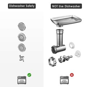 Hachoir <span class=keywords><strong>à</strong></span> <span class=keywords><strong>viande</strong></span> 1800W, boîtier en plastique, hachoir <span class=keywords><strong>à</strong></span> <span class=keywords><strong>viande</strong></span> utilisé <span class=keywords><strong>à</strong></span> la maison avec engrenage et boîte de vitesses en métal - Product Image 6