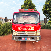 Camion de pompiers chinois d'origine avec réservoir d'eau et de mousse diesel 4x2, véhicule de sauvetage d'urgence municipal