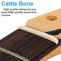Manche de Guitare Électrique Telecaster de Remplacement en Gros d'Usine, Pièces OEM, Touche en Érable du Canada ou Palissandre