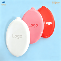 Fabricant et fournisseur OEM de porte-monnaie en PVC personnalisés, vente en gros, pochette souple elliptique japonaise, portefeuille en plastique pour pièces de monnaie, très demandé