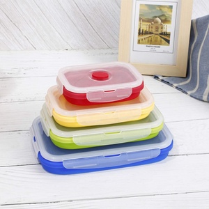 Wholesale Hot Selling PP Injection Foldable Eco-Friendly Food <b>Storage</b> Lunch <b>Box</b> Bowl 1 Piece Set Microwave Safe Children's Use - Product Image 3