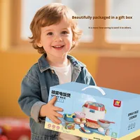 YD TOYS DIY Mini Coffre-fort en Plastique ABS, Ensemble de Jouets de Cuisine Moderne en Bois pour Maison de Poupée, Simulateur de Cuiseur à Riz Unisexe pour Enfants de 4 à 6 Ans