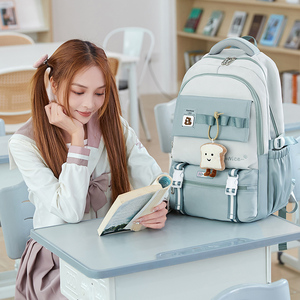 Custom Logo Nylon College Student New Designer Waterproof <strong>Cheap</strong> Fashion Cool Travel Student School Laptop <strong>Backpack</strong> for Teens - Product Image 1