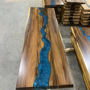 La fabbrica può personalizzare il tavolo del fiume in resina di <span class=keywords><strong>noce</strong></span> - Product Image 2