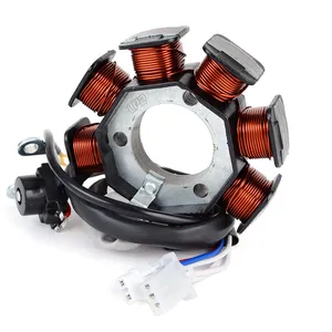 Bobina do estator da motocicleta para Yamaha YBR125 YBR 125 2005-2014 XT125R XT125X XT 125R XT 125X 2007-2008 Magneto Generator Coil