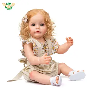 Poupée bébé réaliste et souple pour nouveau-né 55cm en vinyle de silicone, poupée réaliste pour bébé, poupée Reborn avec son