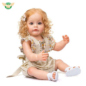 Realistic Newborn Full Body Soft Baby Doll 55cm Silicone Vinyl Lifelike Baby Doll Reborn Doll with sound