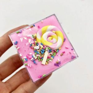 Slime de Mantequilla Esponjoso con Dulces y Caramelos, Slime de Nubes Coloridas con Charms, Slime de Chocolate, ¡Lo Más Vendido de 2021! - Product Image 5