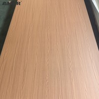Revêtements muraux en placage de bois de bambou décoratifs sans joint pour les murs du salon