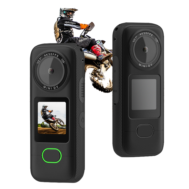 4K Video Body Camera Outdoor Sports Action Mini Digital Camcorder CMOS Sensor MicroSD 10x-20x Optical Zoom Night Shot 8GB 150