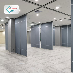Museum Art Gallery Movable <strong>Partition</strong> Wall Operable <strong>Exhibition</strong> Wall Made Melamine Sliding for Museum Showroom Hospital MDF - Product Image 4