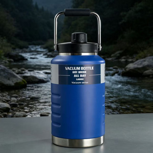Stainless Steel Insulated Water Bottle 24 Hour Thermal Large Capacity Outdoor Camping Sports Flask - Product Image 2