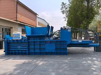 Presse à balles horizontale pour bouteilles PET 200T, machine à presser les cartons, presse à balles horizontale 120 tonnes