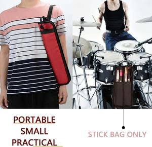 Free sample Large Capacity Drum Sticks Gig Bag Drum <b>Key</b> Organizer Percussion Kits Carrier <b>Pouch</b> Portable Drumstick Bag - Product Image 6