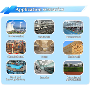 Automatische 0,05 Ton-1Ton Industrie Verticale Biomassa Brandstof Gestookte Hout Chip Pellet Stoomgenerator Ketels Vuur Buis Structuur Kolen - Product Image 4