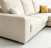 Canapé sectionnel moderne en tissu avec chaise longue, mobilier de salon, fabrication OEM ODM sur mesure