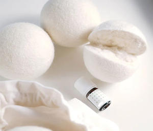 El yapımı 100% yeni zelanda yün kurutma topları doğal kumaş yumuşatıcısı kullanımlık çamaşır topları ve diskler - Product Image 5