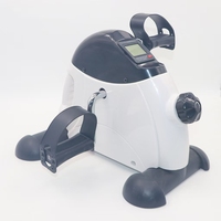 Mini-pédalier portable antidérapant de haute qualité pour la remise en forme à domicile, la rééducation, l'exercice cardio et l'amélioration de la flexibilité