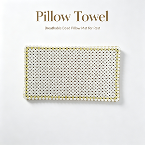 Funda de Almohada Refrescante de Ágata y Jade, Tapete de Masaje de Piedra Natural para la Columna Cervical y el Sueño, Transpirable y Lavable para SPA en Casa - Product Image 1