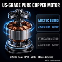 Blender Factory Chine OEM ODM - Mixeur Commercial Haute Vitesse 1600W avec Moteur AMETEK et Bol en Tritan, Marque Personnalisée Disponible