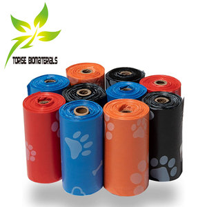 Distributeur de sacs à déjections canines <span class=keywords><strong>en</strong></span> plastique compostable personnalisés, sacs à fond plat, certifiés biodégradables BPI OK COMPOST, acceptant les commandes personnalisées - Product Image 6