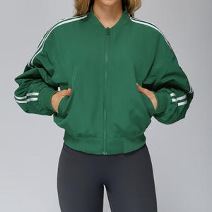 <span class=keywords><strong>Cappotto</strong></span> invernale Casual da donna in tinta unita con cerniera nera <span class=keywords><strong>cappotto</strong></span> caldo largo e antivento - Product Image 6