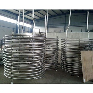 Astm B338 <span class=keywords><strong>Titanium</strong></span> Cooling <span class=keywords><strong>Coil</strong></span> Tube Bể Bơi Trao Đổi Nhiệt Cho Nhà Máy Điện Hạt Nhân - Product Image 2