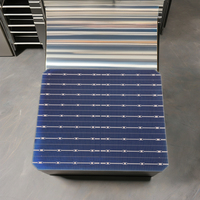 Meilleur prix N-Type Silicon PV System Grade a PERC HJT Panneau solaire avec pour TOPCon Demi-cellule 5BB 6BB 9BB Utilisation photovoltaïque