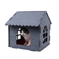 Maison pour chat en feutre de laine, importée de Chine, maison pour chat à prix avantageux, maison pour chaton