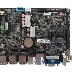 إنتل 4gen Core I3 I5 I7 ذاكرة واحدة 2/<span class=keywords><strong>3</strong></span>/4LAN لوحة أم بدون مروحة مع 4USB 6COM LVDS Wifi للكمبيوتر الصناعي - Product Image 1