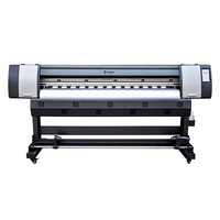 Impresora de sublimación eco-solvente Yinghe de 1.8m para textiles flexibles/eggs con cabezal de impresión XP600/I3200, rollo a rollo, 1200 dpi, totalmente automática